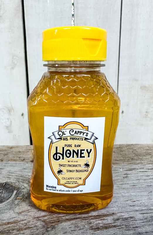Spring Honey - 8 ounces – Ol' Cappy's Bee Products