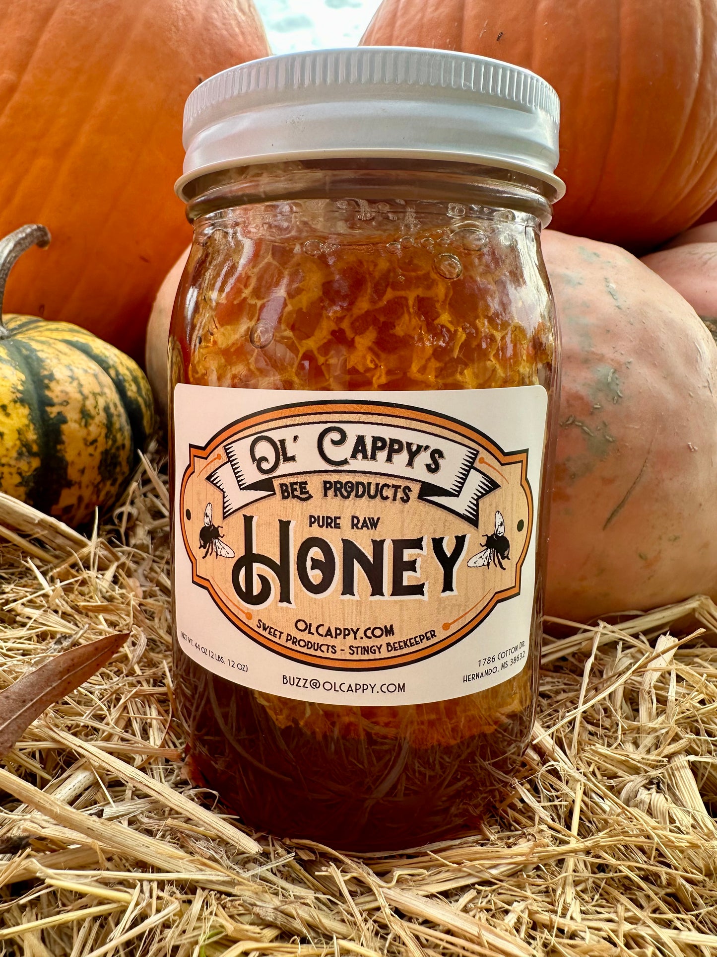 Fall Honey with Honey Comb